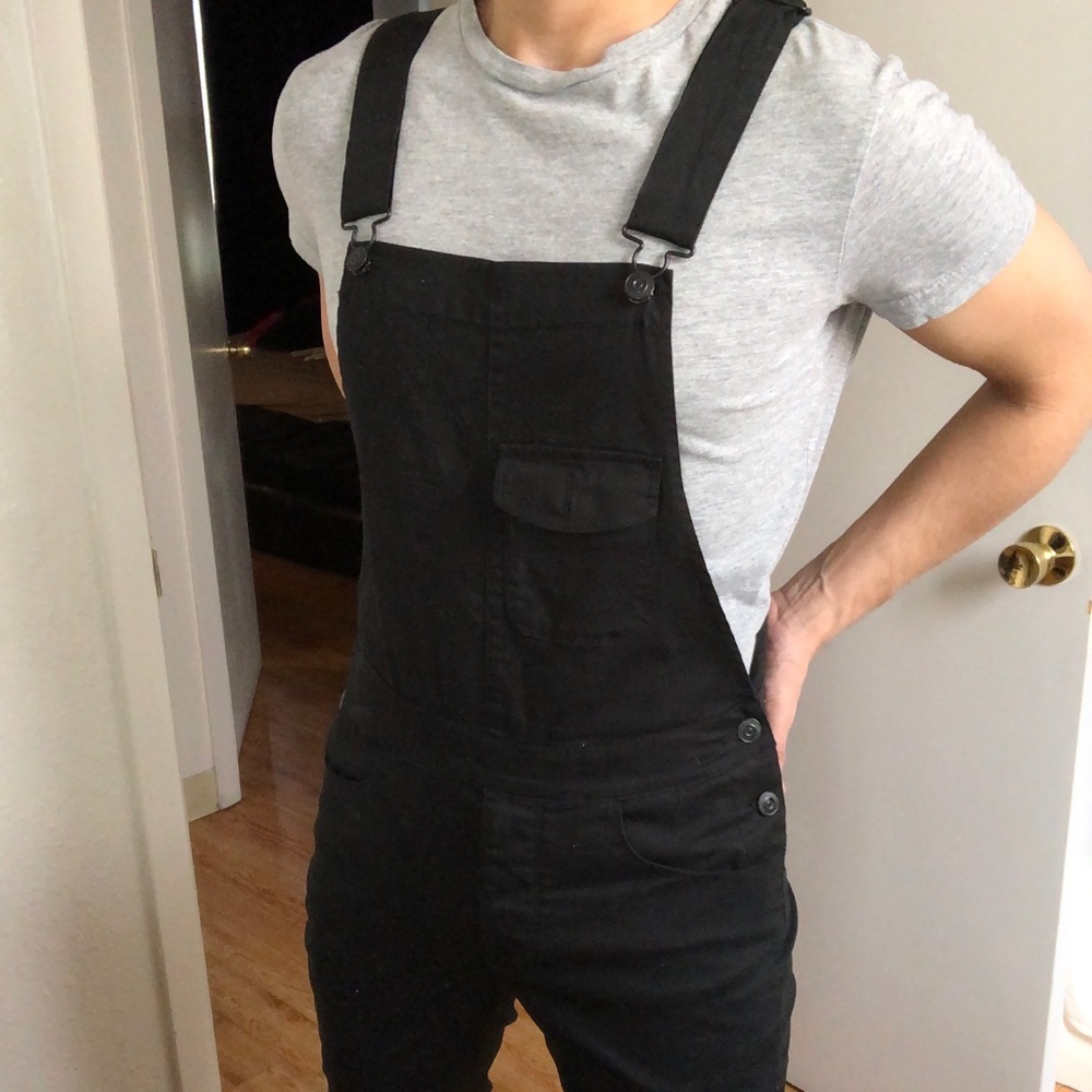 Mens Overalls - Black